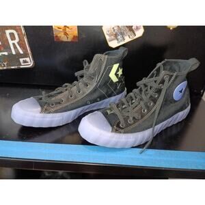 Converse Chuck Taylor Night Series – Black & Purple – Unisex Size 11 – 171871C